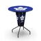 Holland Bar Stool Co Lighted 42" Black Toronto Maple Leafs Pub Table L218B42TorMpl36RTorMpl - alternate 1