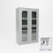 Pucel Heavy Duty Storage Cabinet, Plexiglass Door, 48 in W x 84 in H x 24 in D, Putty HDSC-4878-24-4L-PLEX - alternate 1