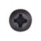 Auveco #6 x 1 1/4in Phillips Pan Head Ab Tapping Screw - Black Oxide, 100PK 11920 - alternate 2