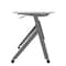 Flash Furniture Davis 72in. x 24in. HD Nesting Table w/Y-Legs, Modesty Panel, 1in. Thick Gray Tabletop, Gray Frame MT-M7224-Y-LEG-GRYGRY-GG - alternate 2