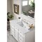 James Martin Vanities 48" S Vanity, Bright White w/Eternal Jasmine Pearl Top w/FreePower Wireless Charger 157-V48-BW-FEJP - alternate 2