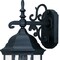 Homeroots Petite Matte Black Domed Hanging Lantern Wall Light 399223 - alternate 2