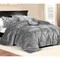 Homeroots Silver Queen Polyester 130 Thread Count Washable Down Comforter Set 528907 - alternate 1