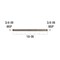 Southland 3/4-in x 18-in Galvanized Steel Schedule 40 Pipe 564-180FG - alternate 3