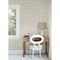 Chesapeake Garland Light Grey Block Tulip Wallpaper 4148-27476 - alternate 2