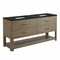 James Martin Vanities Lucian 72" Double Vanity, Pebble Oak, w/ 3 CM Phantome Eclos Widespread Top D704-V72-PBO-WPHT - alternate 2