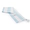 Homeroots 50" X 60" Blue and White Woven Cotton Striped Throw Blanket with Tassels 516595 - alternate 2