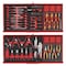 Teng Tools 637 Piece PRO35 37 Inch Wide EVA Foam Red Roller Cabinet Hand Tool Kit - TKW37R637F - alternate 2
