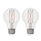 Bulbrite 60-Watt Equivalent Warm White Light A19 Dimmable Filament JA8 LED Light Bulb, 2PK 861592 - alternate 1
