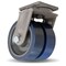 Hamilton PlateCaster, Swivel, Polyurethane, 15 1/2"H S-MDD-124SYT-4SL-DHCB - alternate 1