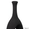 Uniquewise 36-Inch Frosted Black Fiberglass Tall Floor Vase - Decorative Vase for Modern Home Decor QI004676.M - alternate 3