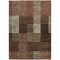 Homeroots 3' X 5' Chocolate Ivory And Gold Striped Washable Indoor Outdoor Area Rug 613157 - alternate 3