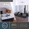 Vaxcel Laurelhurst 3-Light Vanity Light, Satin Nickel, Frosted White Glass, 22-In. Wide W0578 - alternate 3