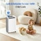 Edendirect 47 pt. 4,500 sq.ft. Portable Dehumidifier in White with Drain Hose, Child Lock, Auto defrost ZR-AP20-1905EE - alternate 2