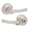 Kwikset Henley Satin Nickel Privacy Lever Right or Left Handed 93002-940 - alternate 1