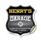 Signmission Henry's Garage I Can Fix Everything But Stupid, 18 Inch X 18 Inch, Vinyl Decal SHI-D-18-490-HENRY - alternate 1