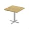 Correll Square Cafe Table, 36 in W, 36 in L, 29 in H, Particleboard Top, Fusion Maple SXT36S-16-98-16 - alternate 1