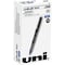 Uniball TM Vision Rollerball Pen, 1 mm Broad Pen Point, Blue Ink, Black, Blue Barrel, 1 Dozen, 12PK 70129 - alternate 1