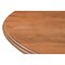 Homeroots 48" Natural Wood Pedestal Base Round Top Dining Table 565244 - alternate 2
