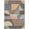 Homeroots 10' X 14' Brown Taupe And Wheat Geometric Washable Indoor Outdoor Area Rug 616723 - alternate 2
