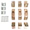 Brah Electric , Direct Replacement 3P 270A NEMA Size 5 200 & 300 Line Contact Kit 55-154607G041 B55-154607G041 - alternate 1