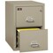 Fireking 2 Drawer, 2 Hr Fire & Impact Rated, Vertical, 32" depth Legal Pewter 2-2130-2PE - alternate 2