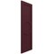 Ekena Millwork True Fit PVC Center Circle Arts & Crafts Fixed Mount Shutters, Wine Red, 12W x 77H, PR TFP001AC12X077WR - alternate 4