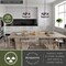 Vaxcel Burien 4-Light 18 in W Taupe Farmhouse Round Pendant Light Fixture with Cage Drum Shade P0365R - alternate 2