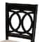 Baxton Studio Kara Modern Sand Dark Brown Finished Wood 5-Piece Dining Set 250-9399-10898-ZORO - alternate 2