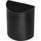 Safco Half-Round Trash Can, Black; Blue, Plastic 9927BB - alternate 2