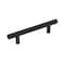 Amerock Caliber 3-3/4 in 96 mm Center-to-Center Matte Black Cabinet Pull BP36873FB - alternate 1