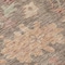 Homeroots 8' Brown Tan And Terra Cotta Round Floral Washable Indoor Outdoor Area Rug 604110 - alternate 3