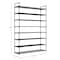 Home-Complete Shoe Rack 8-Tier Shoe Organizer for Closet, Bathroom, Entryway Shelf Holds 40 Pairs Sneakers, Black HC-2105-BLK - alternate 2