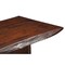 Homeroots 72" Dark Brown Solid Wood Removable Leaf Double Pedestal Base Extendable Dining Table 554341 - alternate 3