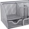 Homeroots 9" Gray Metal Desk Organizer 390046 - alternate 2