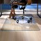 Fab Glass And Mirror Glass Office Chair Mat | 36in x48in Flat Polished Edge Heavy Duty Glass Mat for Hard Floors CM36X48RCF-CL - alternate 4