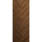 Sartodoors Slab Door Panel 36 x 84 inches, Ego 5005 Cognac Oak Veneer, Wood Veneer Doors, Pocket Closet Slid EGO5005S-DKO-3684 - alternate 1