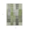 Homeroots 9' X 12' Green And Olive Green Striped Washable Indoor Outdoor Area Rug 581699 - alternate 2
