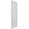 Ekena Millwork True Fit PVC Shaker Fixed Mount Shutters, White, 12W x 32H, PR TFP001SK12X032WH - alternate 3