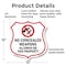 Signmission Concealed Carry Shield Sign No Concealed, 12 Inch X 12 Inch, Plastic Sign SHI-P-12-372 - alternate 2