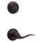 Kwikset Signature Series Combination Lockset, 2 Grade, Zinc, Venetian Bronze, 238 x 234 in Backset 991TNL-11P - alternate 1