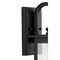 Jonathan Y Cary 5.9" 1-Light Iron/Glass Traditional Modern Lantern LED Outdoor Sconce, Black, 2PK JYL7606A-SET2 - alternate 2