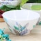 Gibson Home Tropical Sway Vineyard 12 Piece 6 Inch Hammered Melamine Bowl Set in Blue 136424.01 - alternate 2