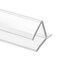 Prime-Line Frameless Shower Door Bottom Seal for 1/2 In. Thick Glass Doors, Single Flap, 36 In., Clear Vinyl M 6268 - alternate 3