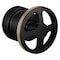 Brizo Litze Pressure Balance Valve Trim Handle Kit, Wheel Matte Black/Luxe Gold HW60P32-BLGL - alternate 2