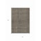 Homeroots 3' X 5' Taupe Denim Blue And Olive Green Striped Washable Indoor Outdoor Area Rug 615095 - alternate 3