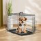 Fluffydream HENGLIN-24in Double Door Dog Cage 3A88PTCRAT2DOOR24 - alternate 2
