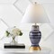 Jonathan Y Reed 27" Ceramic/Iron Modern Coastal LED Table Lamp, Navy JYL6611A - alternate 3