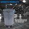 Magnum Tool Gray 32 Gallon Trash Can Set (Trash Can, Quiet Dolly, and Reinforced Lid) (2 Set) CMTC-CLD0-32G02 - alternate 3