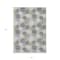 Homeroots 8' X 10' Gray Silver And Ivory Polka Dot Washable Indoor Outdoor Area Rug 594253 - alternate 2